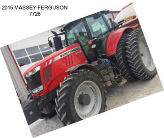 2015 MASSEY-FERGUSON 7726