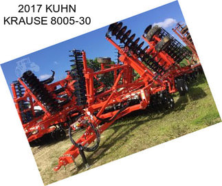 2017 KUHN KRAUSE 8005-30