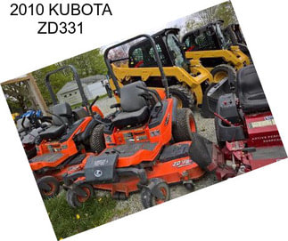 2010 KUBOTA ZD331