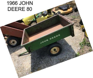 1966 JOHN DEERE 80