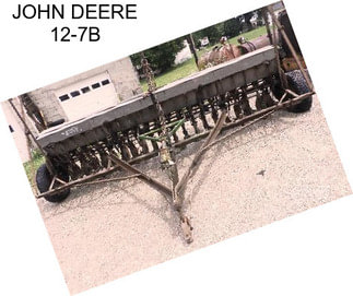 JOHN DEERE 12-7B