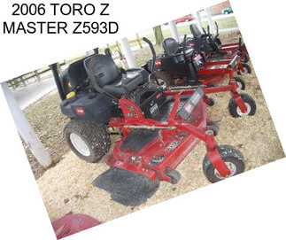 2006 TORO Z MASTER Z593D