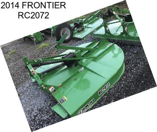 2014 FRONTIER RC2072