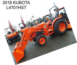 2018 KUBOTA L4701HST