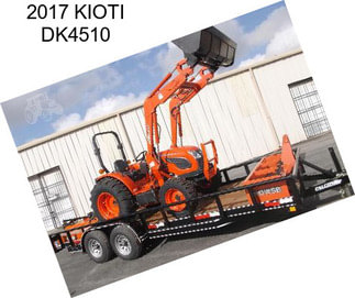 2017 KIOTI DK4510