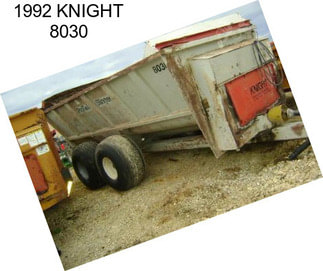 1992 KNIGHT 8030