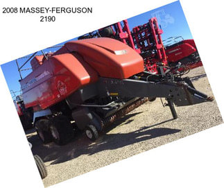 2008 MASSEY-FERGUSON 2190