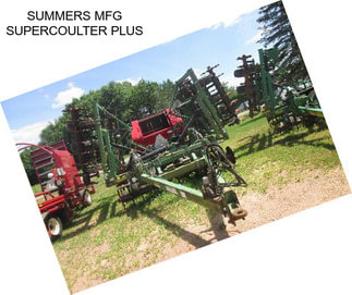 SUMMERS MFG SUPERCOULTER PLUS