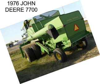 1976 JOHN DEERE 7700