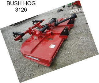 BUSH HOG 3126