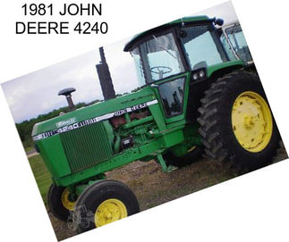 1981 JOHN DEERE 4240