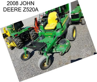 2008 JOHN DEERE Z520A