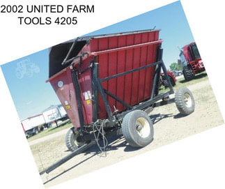 2002 UNITED FARM TOOLS 4205