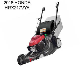 2018 HONDA HRX217VYA