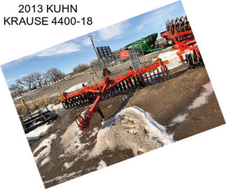 2013 KUHN KRAUSE 4400-18