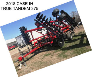 2018 CASE IH TRUE TANDEM 375