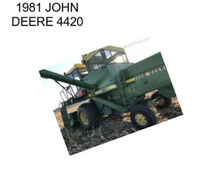 1981 JOHN DEERE 4420