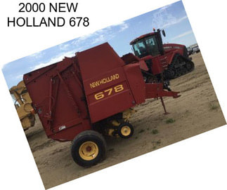 2000 NEW HOLLAND 678