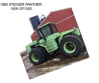 1985 STEIGER PANTHER 1000 CP1325