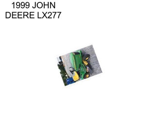 1999 JOHN DEERE LX277