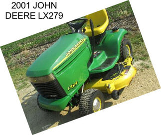 2001 JOHN DEERE LX279