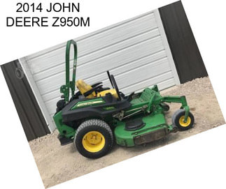 2014 JOHN DEERE Z950M