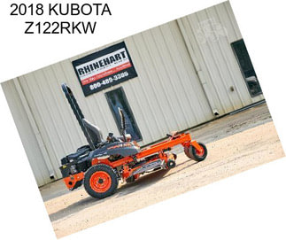 2018 KUBOTA Z122RKW
