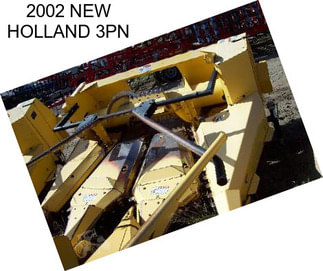 2002 NEW HOLLAND 3PN