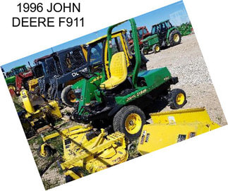 1996 JOHN DEERE F911