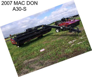 2007 MAC DON A30-S