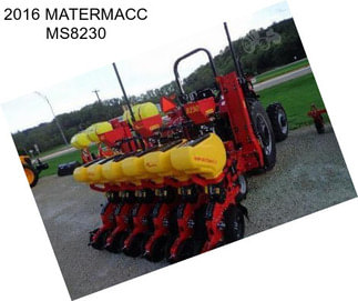 2016 MATERMACC MS8230