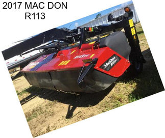 2017 MAC DON R113