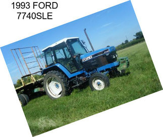 1993 FORD 7740SLE