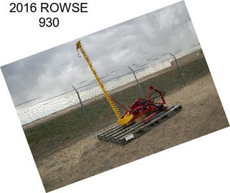 2016 ROWSE 930