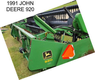 1991 JOHN DEERE 920