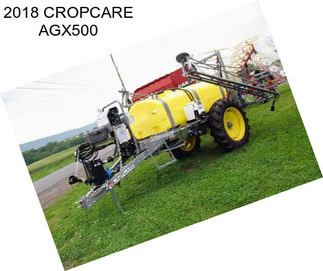 2018 CROPCARE AGX500