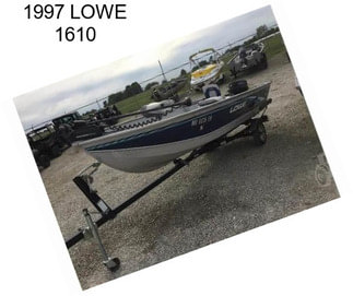1997 LOWE 1610