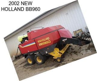 2002 NEW HOLLAND BB960