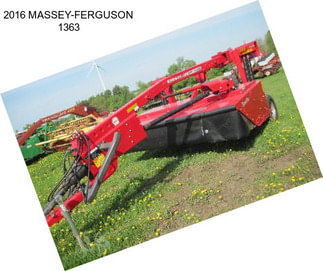 2016 MASSEY-FERGUSON 1363