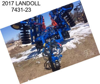 2017 LANDOLL 7431-23