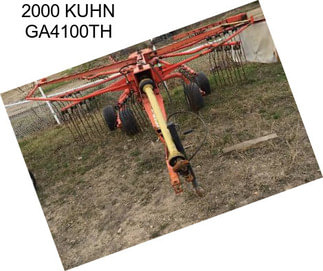 2000 KUHN GA4100TH