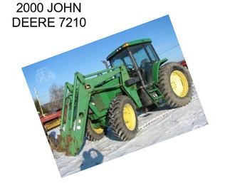 2000 JOHN DEERE 7210