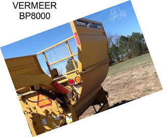 VERMEER BP8000