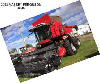 2013 MASSEY-FERGUSON 9540