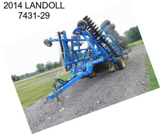 2014 LANDOLL 7431-29