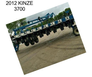 2012 KINZE 3700