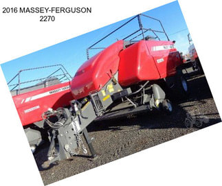 2016 MASSEY-FERGUSON 2270