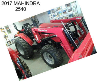 2017 MAHINDRA 2540