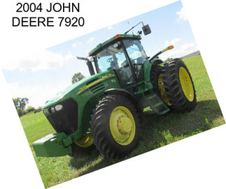 2004 JOHN DEERE 7920