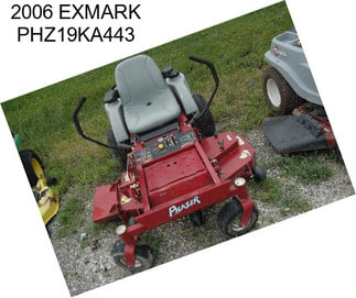 2006 EXMARK PHZ19KA443